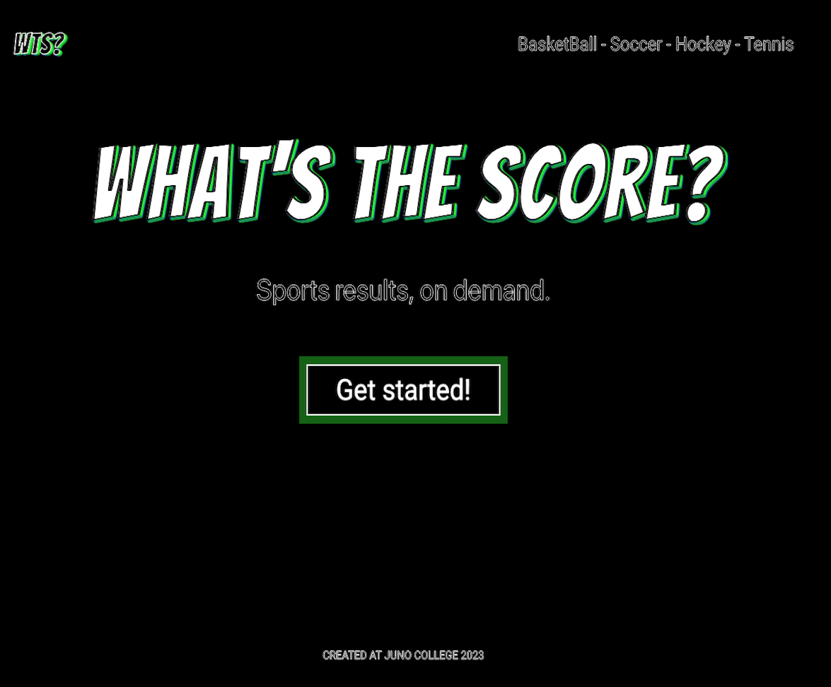 A preview of the what the score project